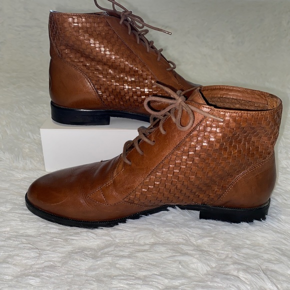Trotters basket weave Marlene ankle boots 10W - Picture 1 of 10
